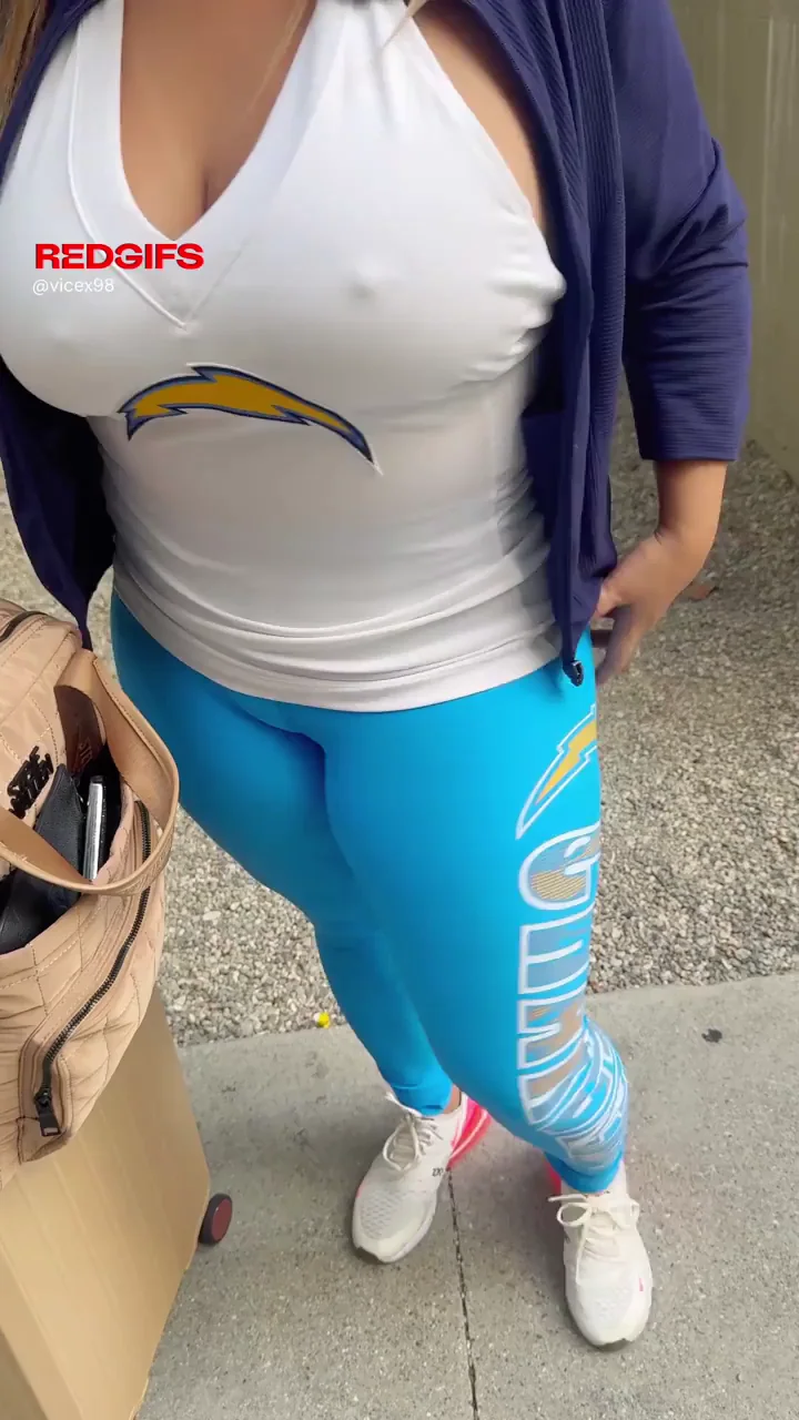 Thick Latina MILF's Pierced Titty Drop Tease