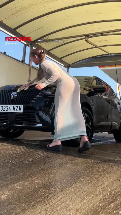 Washed the car, teased the neighborhood, lived my best sheer life