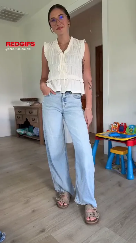 Y’all! She needs help picking out which pair to wear today before we go out, which would you rather see her in?