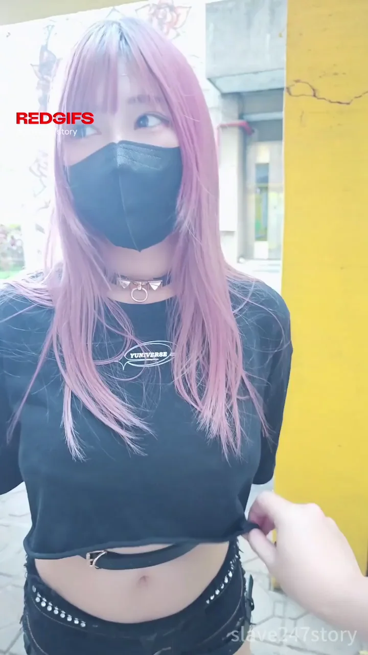 He lifted my clothes to expose my tits and I couldn't resist