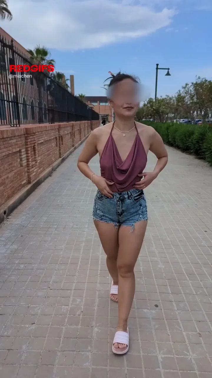 Just casually walking on the street