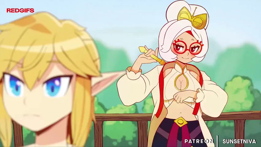 Purah trolling Link (SunsetNiva) [Zelda]