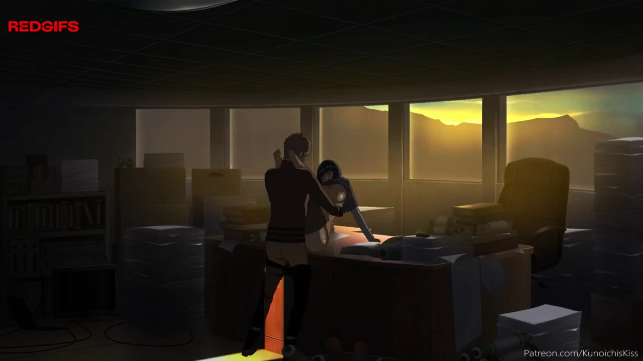 Naruto Pounds Juicy MILF Sluts in the Hokage Office