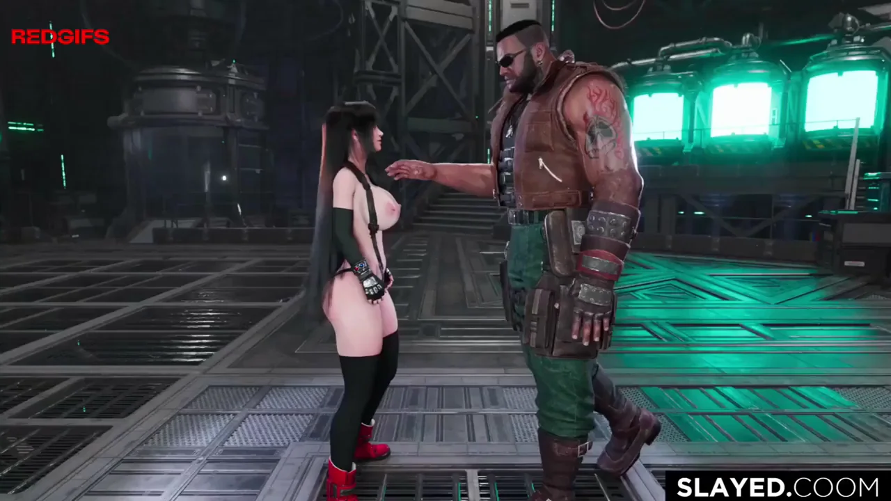 Tifa Lockhart's Slutty Standing Doggy Defense