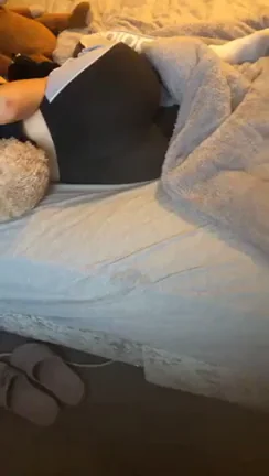 Girlfriend's Juicy Ass Popping in See-Through Leggings Tease