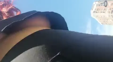 Flashing while out for a walk