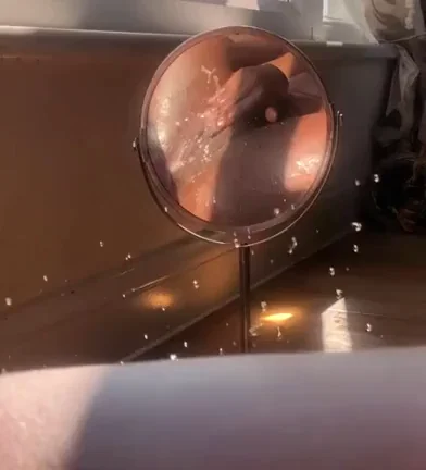 come take a shower