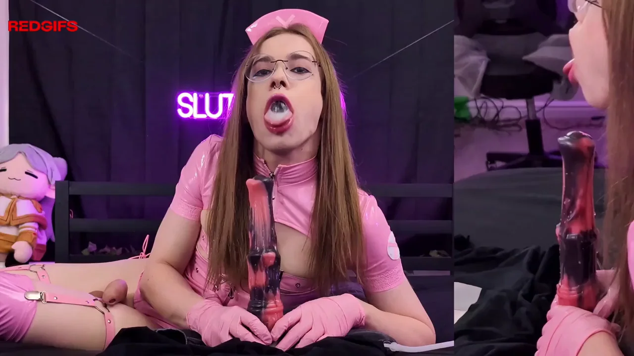 POV Femboy Slut Pops Gas Station Dick Pills & Needs ER Relief 😈🍆💦