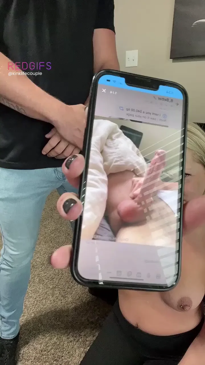 Made my husband cum talking about how much more I like a followers dick