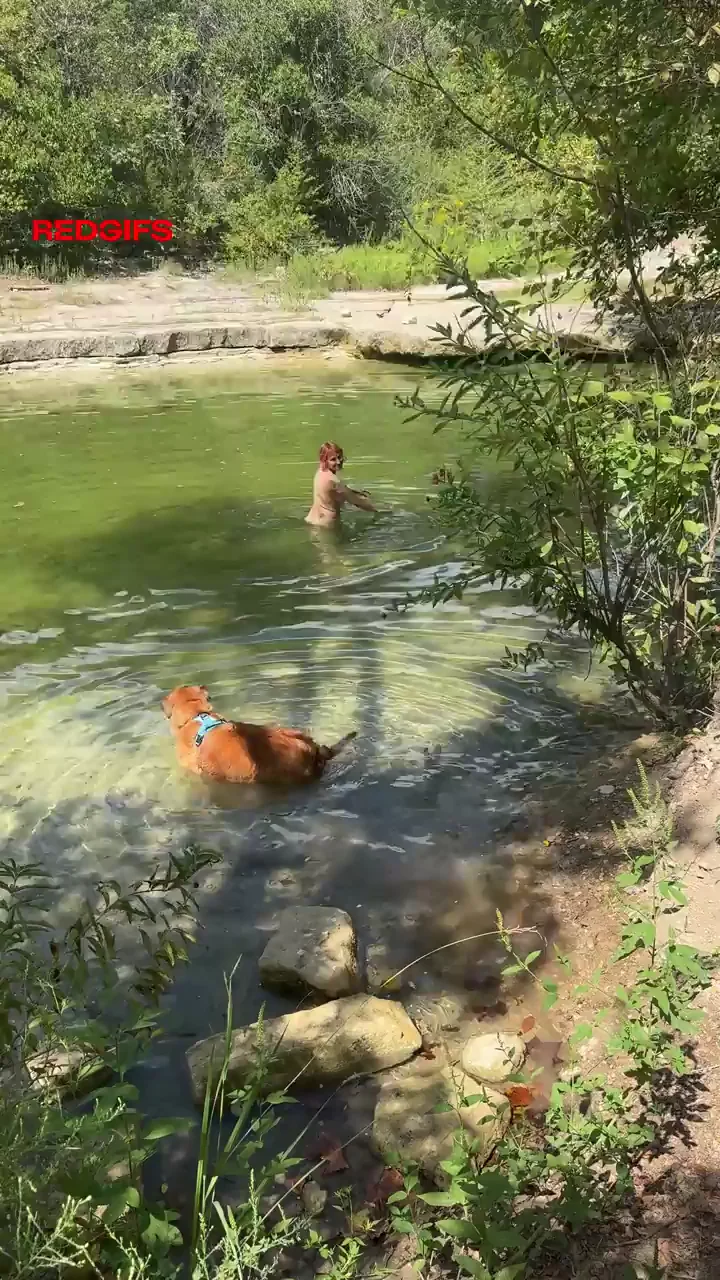 😈 Caught Skinny Dipping with My Juicy Big Tits & Ass Out 🏊‍♀️💦
