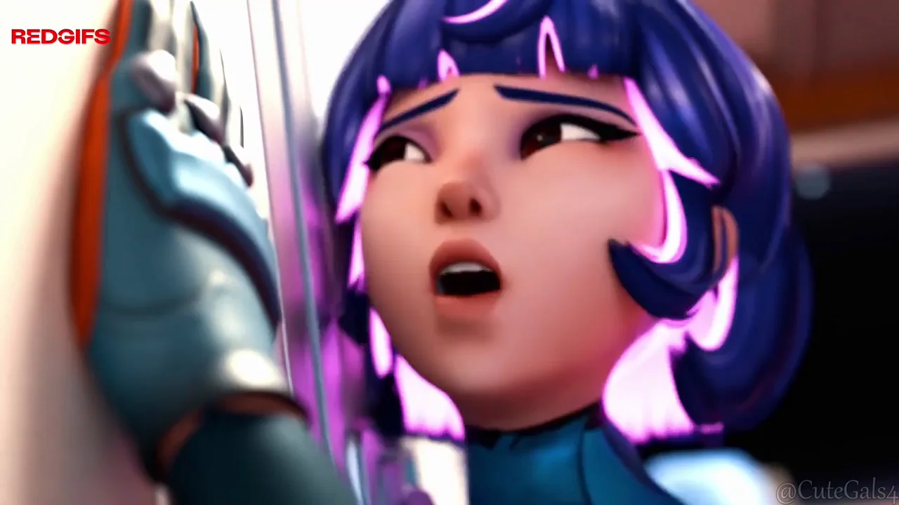 D.Va and Juno's Steamy Lesbian Hentai Fuckfest
