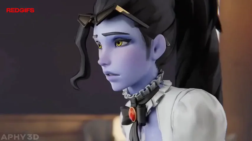 Widowmaker's Sloppy French Threesome: PAWG Assassin Gets DP'd Raw