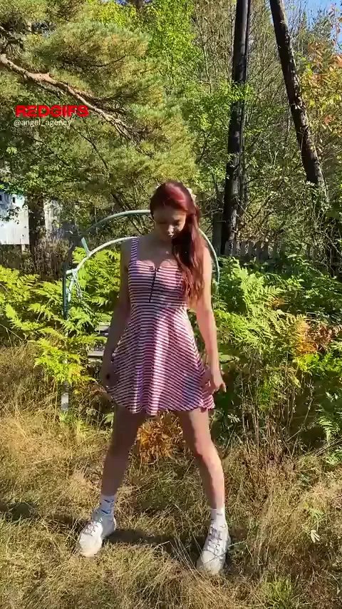 Wild Girl's Bare Secret