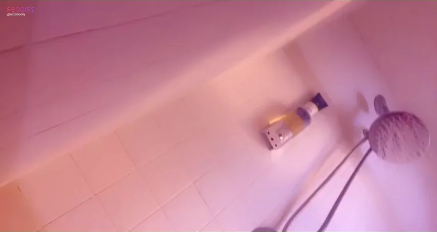 Daily Shower Slut: Petite Ink Babe Rubs One Out