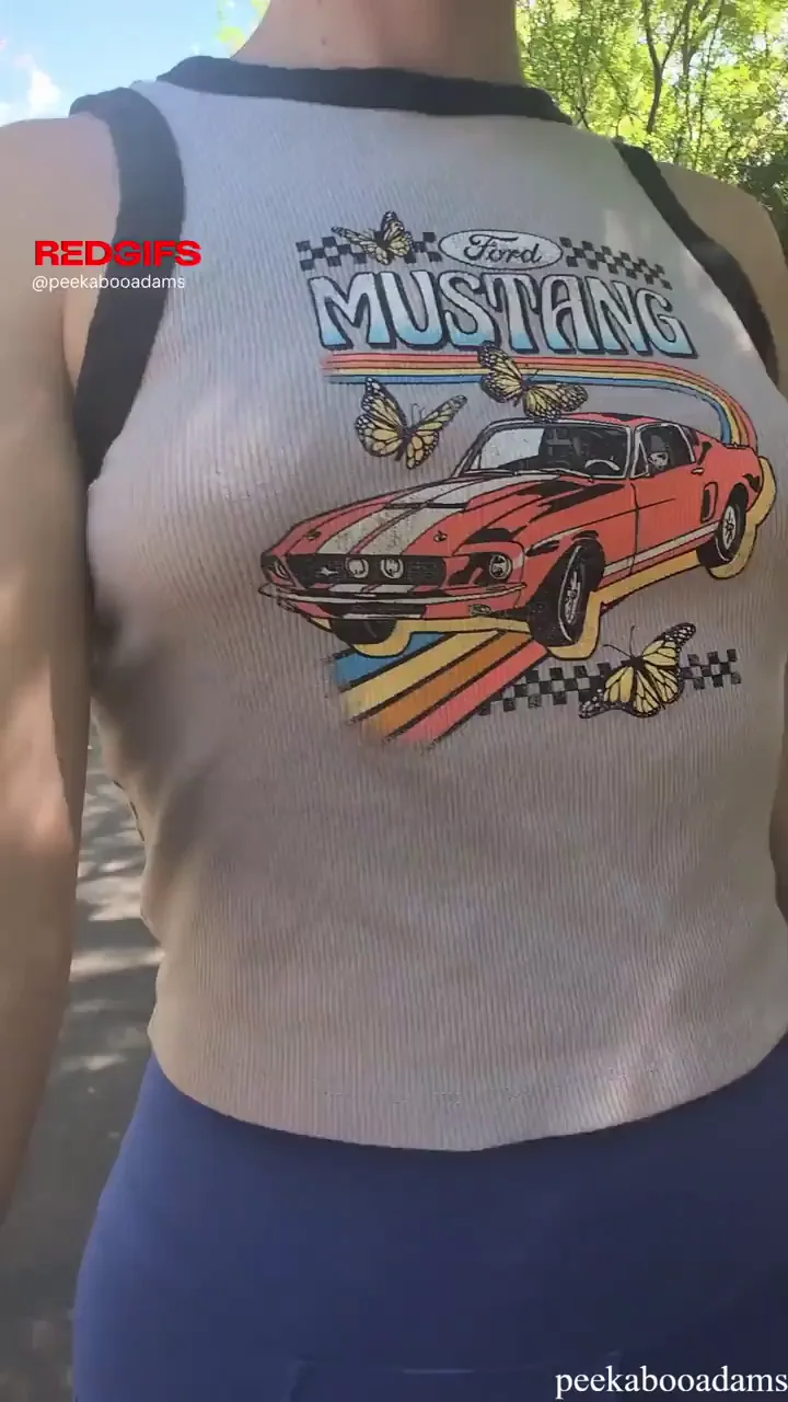 Little more pep in my step when I'm braless