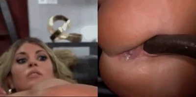 Priceless O-Face: Blonde Slut's Ass Stretched by Second BBC in Epic DP