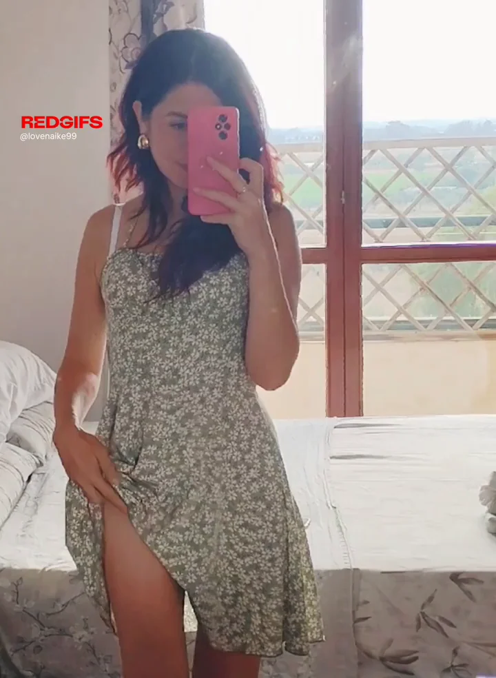 Summer is meant for cute dress without panties