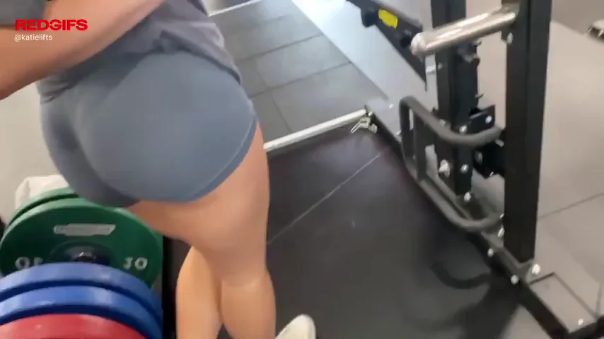 Post-Gym Facesit Tease: Sweaty Ass in Tight Shorts Begs for Your Tongue