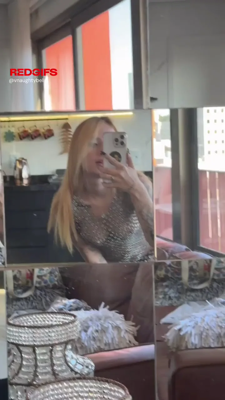 Ginger Uni Slut Teases in Mirror: Can She Make You Cum? 🔥🍑
