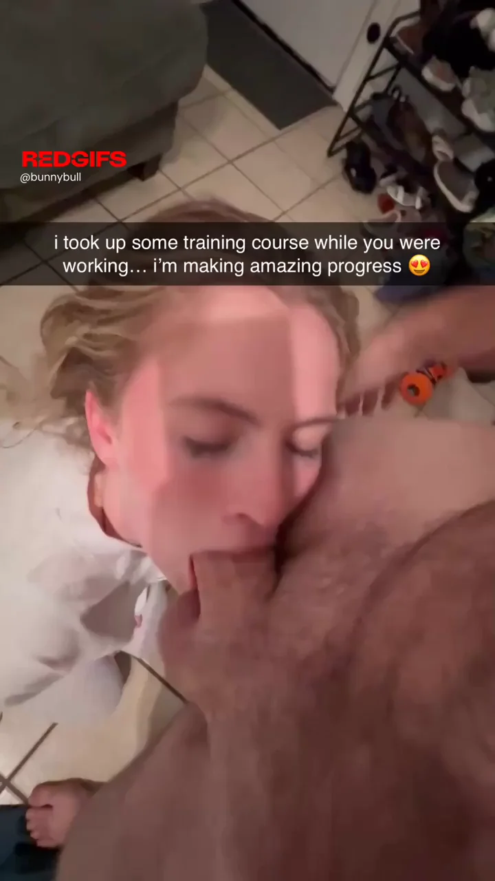 Hubby Hated This Massive Cock Slurping 😘🍆💦