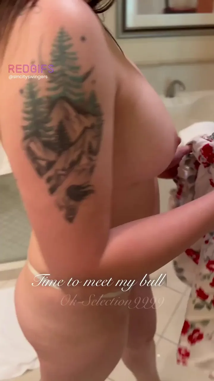 Watch me give in to my deepest desires and show my hubby what it's like to be a snowbunny for BBC 😉