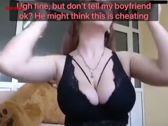 🔥 Your GF Begs to Save You from Bully – Massive Tits Out! 😈🍆