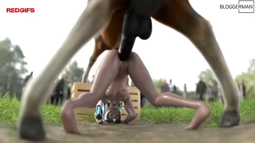 Symmetra Slut Piledriven by Beast Cock 🐴🍑💦 [Bloggerman]