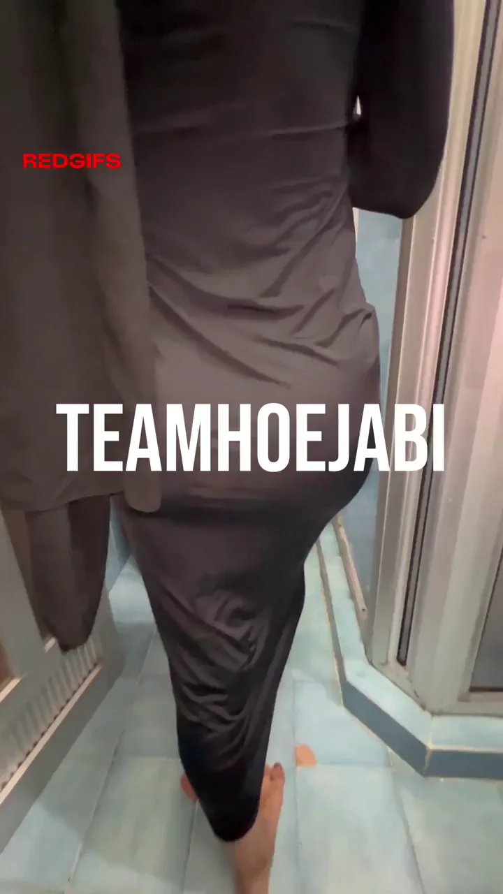 Salam Habibi: Follow Your Slutty Ukhty's Thick Hijabi Ass Tease