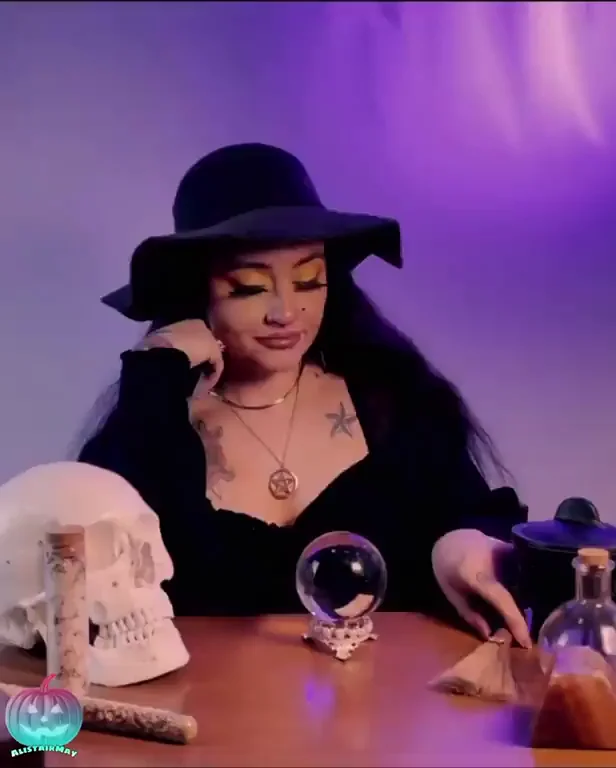 🔮 Naughty Witch's Crystal Ball Tease 🍆💋