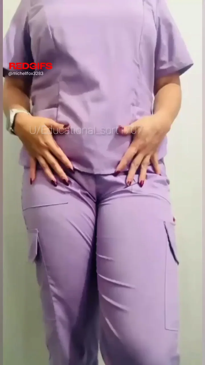Be honest, what's your first move after I bend down enough for you to see everything under the uniform? Don't be shy, let your dick answer