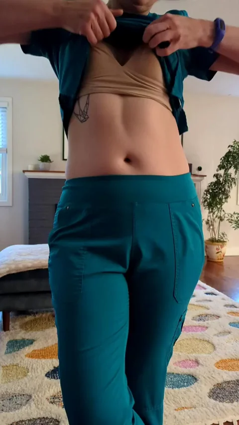 One last peek before I go to work. Or should I stay for a quickie?