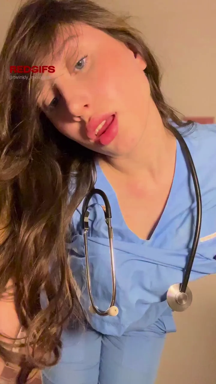 This little nurse is ready to be broken