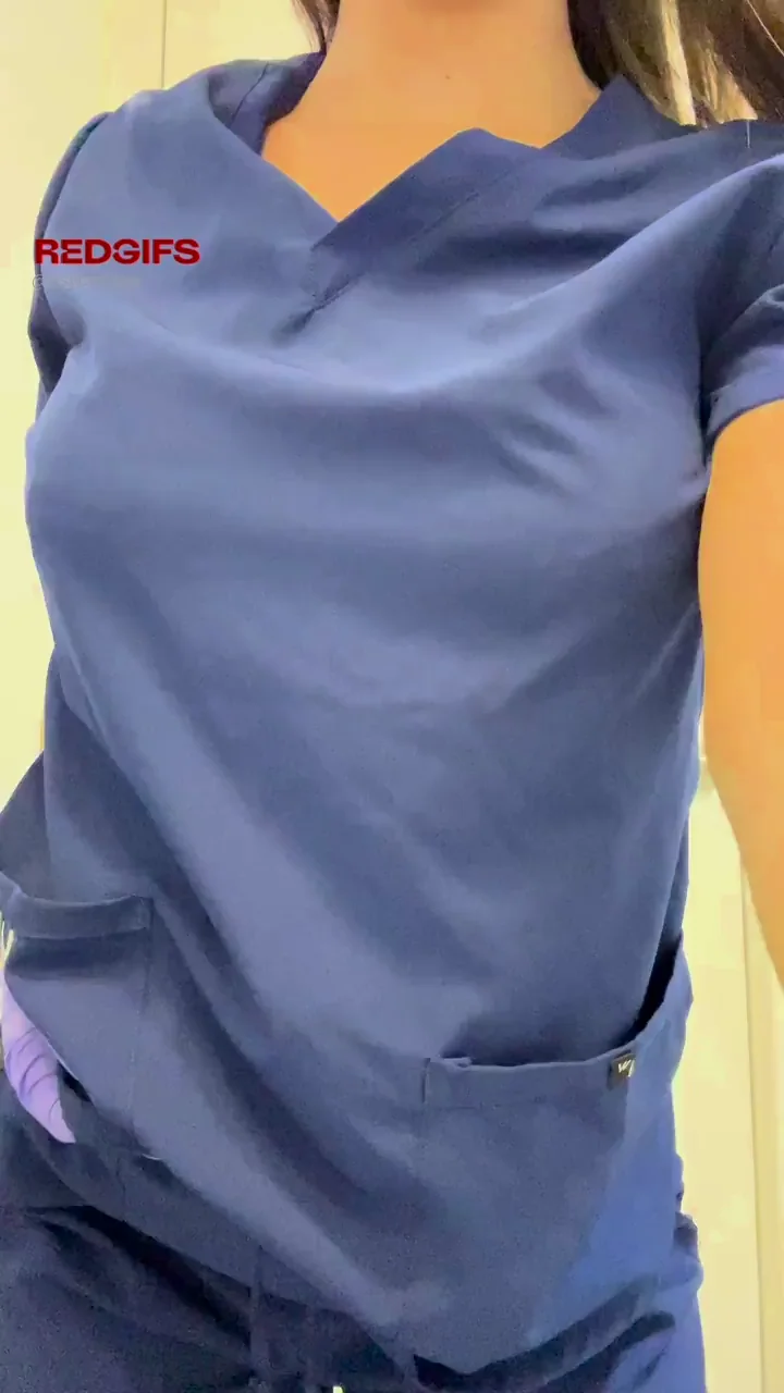 i wear scrubs all day but sometimes i remove them in bathroom