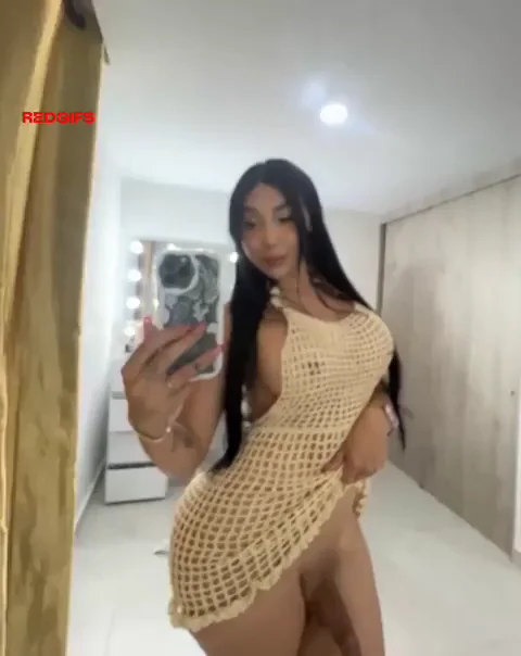 Trans Hottie's Crocheted Tease for Your Dirtiest Cravings
