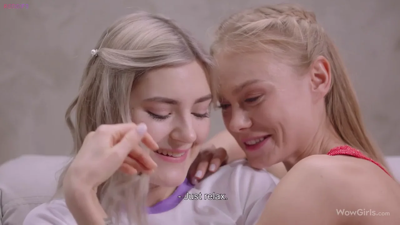 💋 Eva Elfie Lures Shy Cutie Nancy Ace into Sloppy French Kissing Frenzy 😘