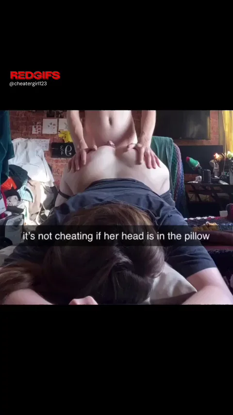 face down means shes cheating