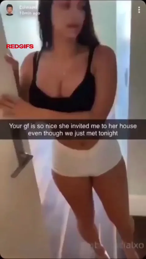 I mean she invited me....