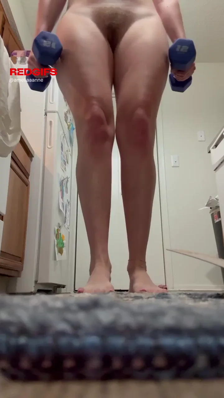 Wish I was working up a sweaty a different way