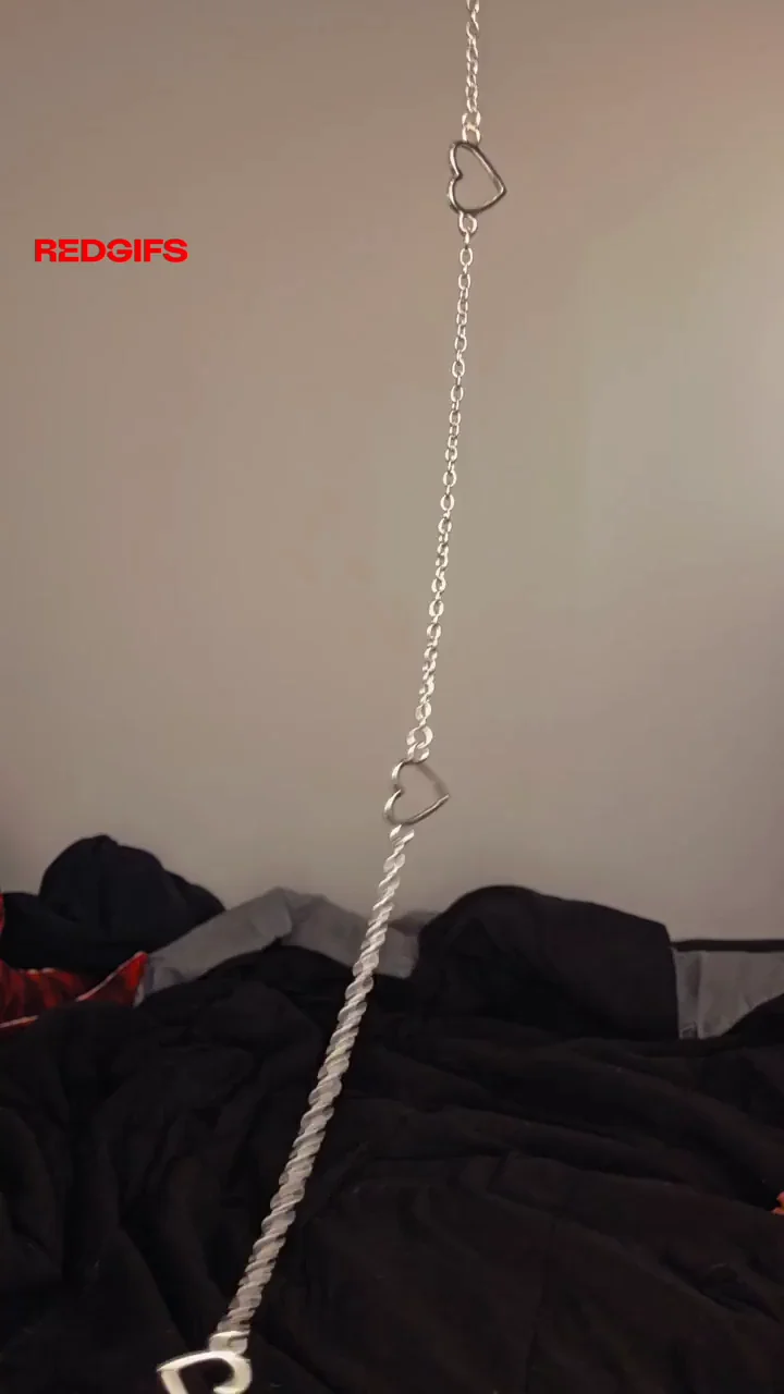 Alice @beeblebroxbaby's Slutty Demon Chain Tease