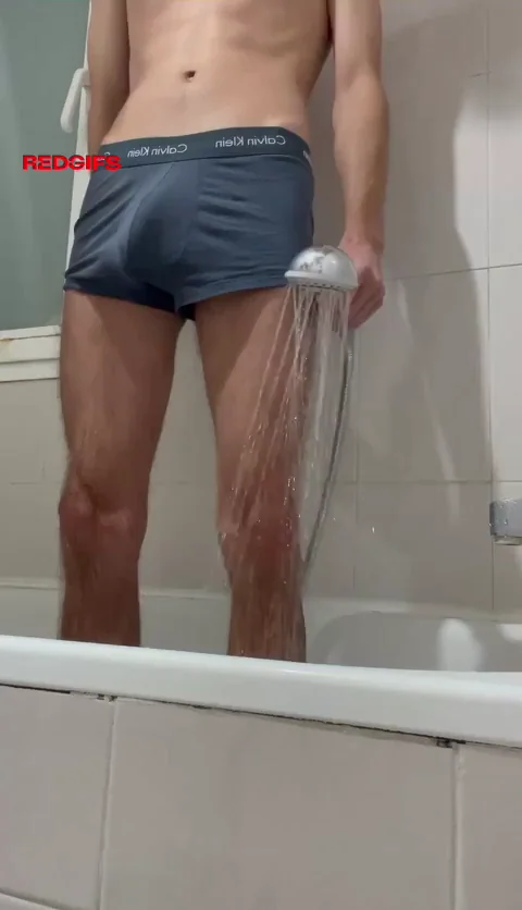 Twink Tease: XXL Bulge Shower Domination Invite 🤫🍆