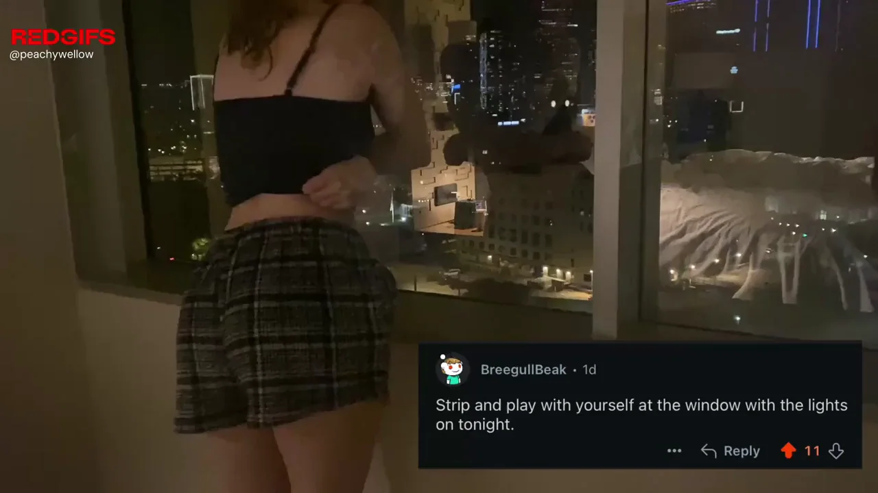 More (f)un dares involving the hotel window with a lush, dildo, and a guest