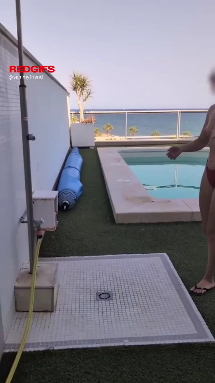 Outdoor shower challenge! I'm almost done with all dares, hope I [f]inish in time!