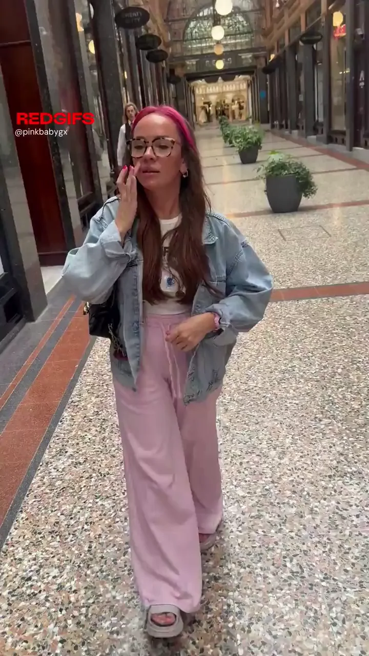 Flashing in front of the security lady felt very naughty! Let me know what you’d like me to do next. (F)