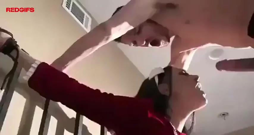 Trained Throat Slut Gets Facefucked Hands-Free 😈💦