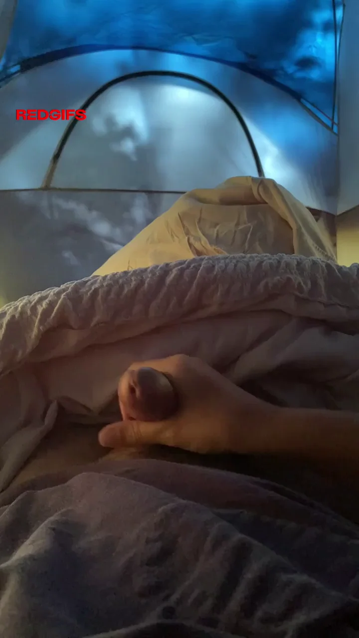 Girlfriend's Magic Hands on My Tiny Dick in Tent 😈🔥
