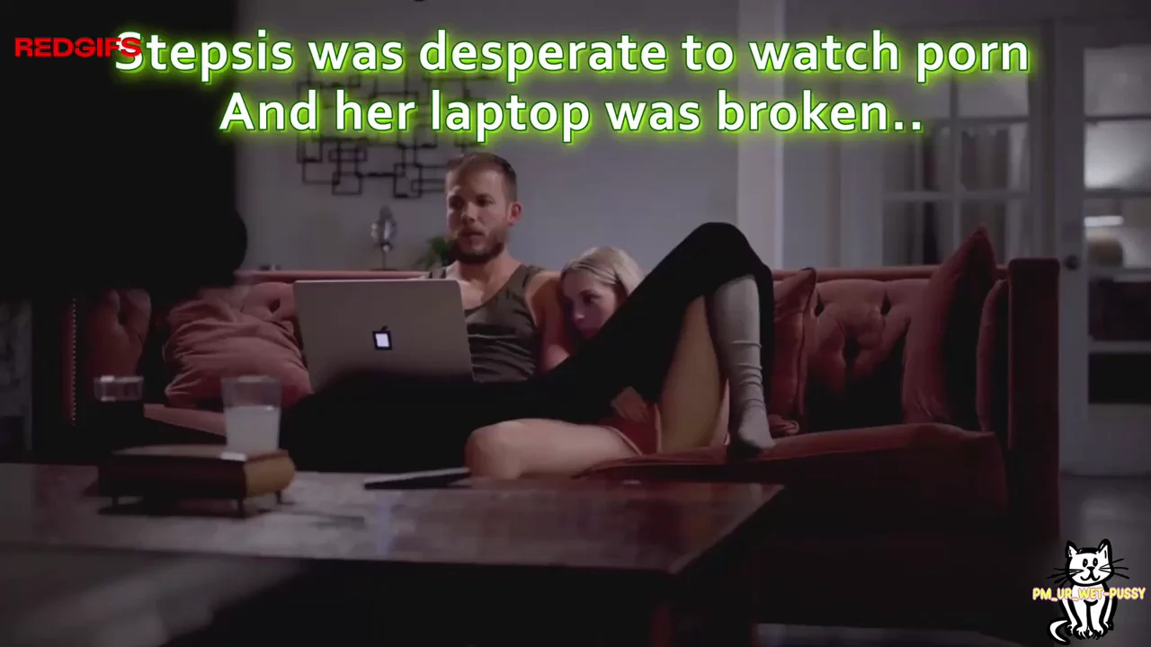 Stepsis Gets Slutty Watching Porn: From Tease to Creampie Breeding