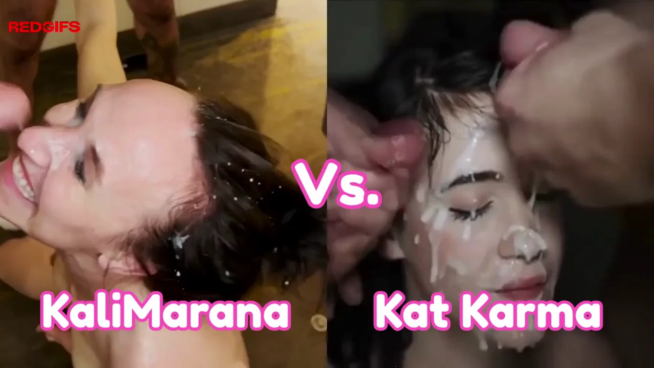 Amateur Bukkake Legends : KaliMarana Vs. Kat Karma