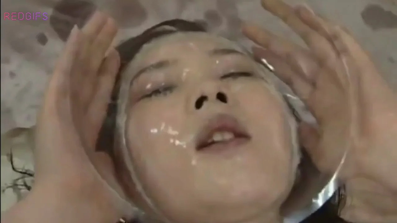 The closest representation to "drowning in cum"