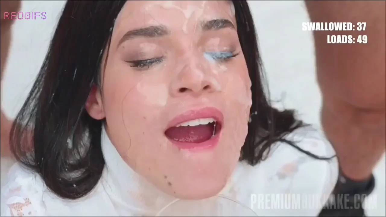 Bukkake for beautiful Saba Lapiedra