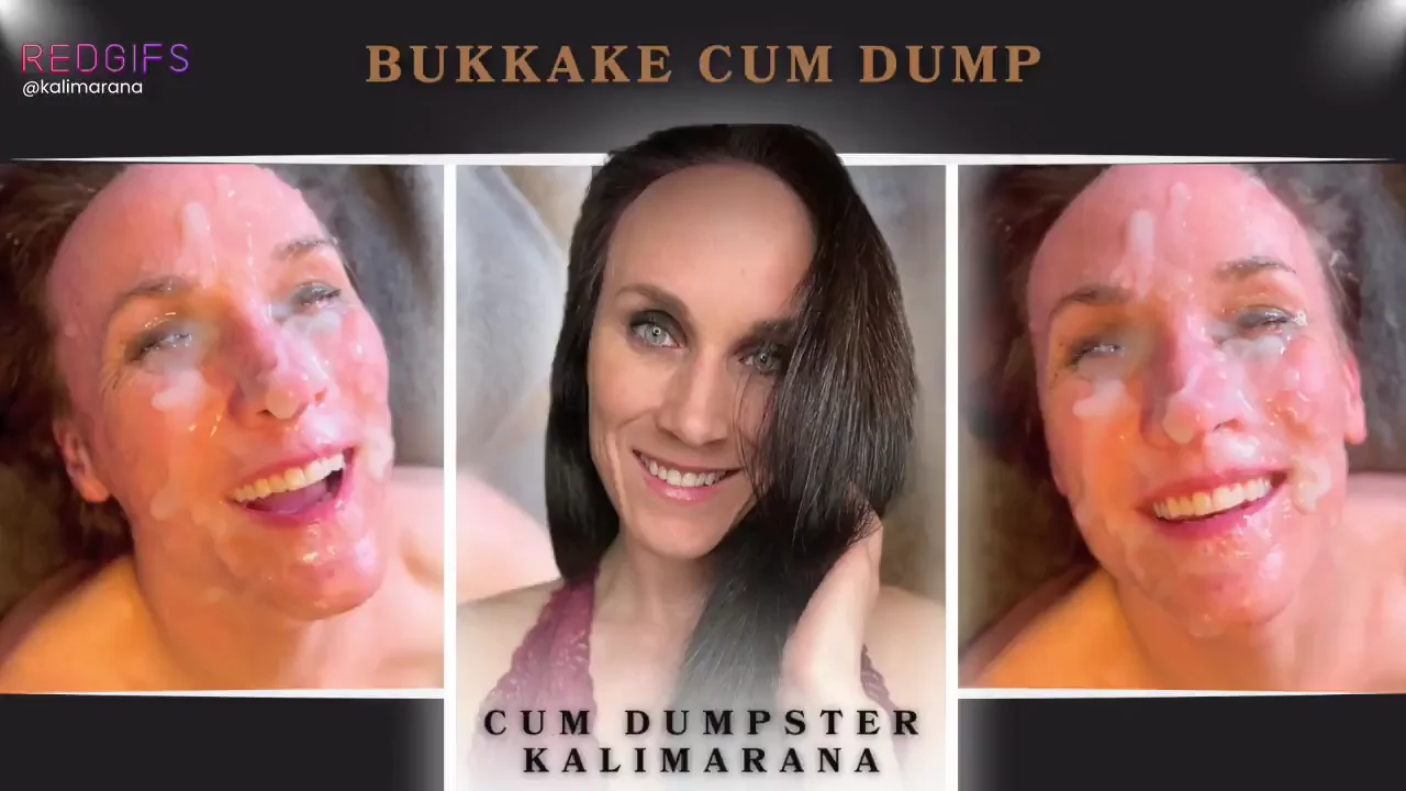 One of the best bukkake cum dumps ever!